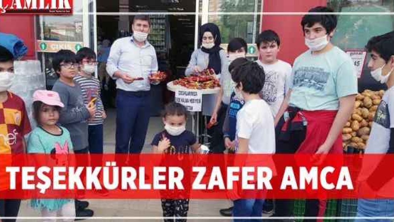 Teşekkürler Zafer Amca