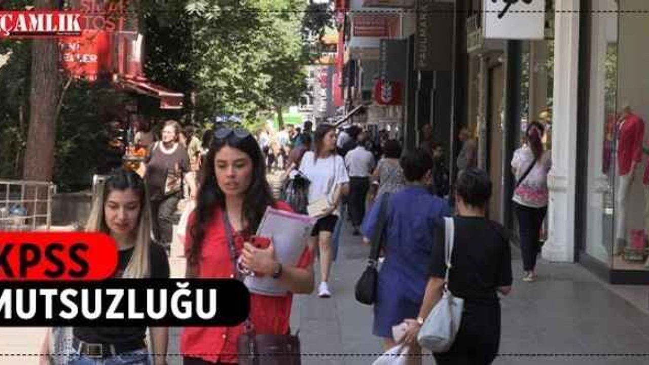 Ankaralılar KPSS’de yaşanan iptal kararını Çamlık TV’ye yorumladı.