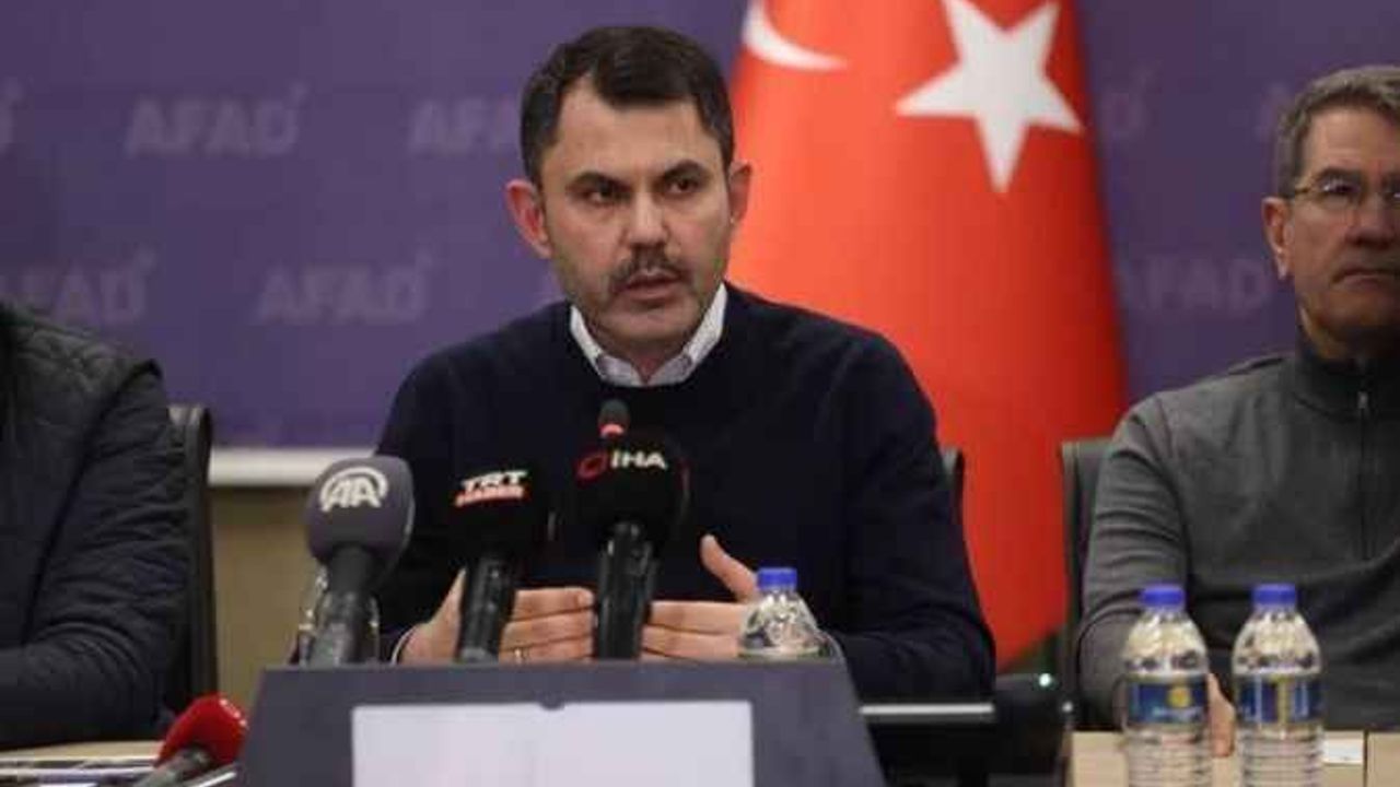 Bakan Kurum müjdeyi duyurdu: İlk kazmayı vurduk