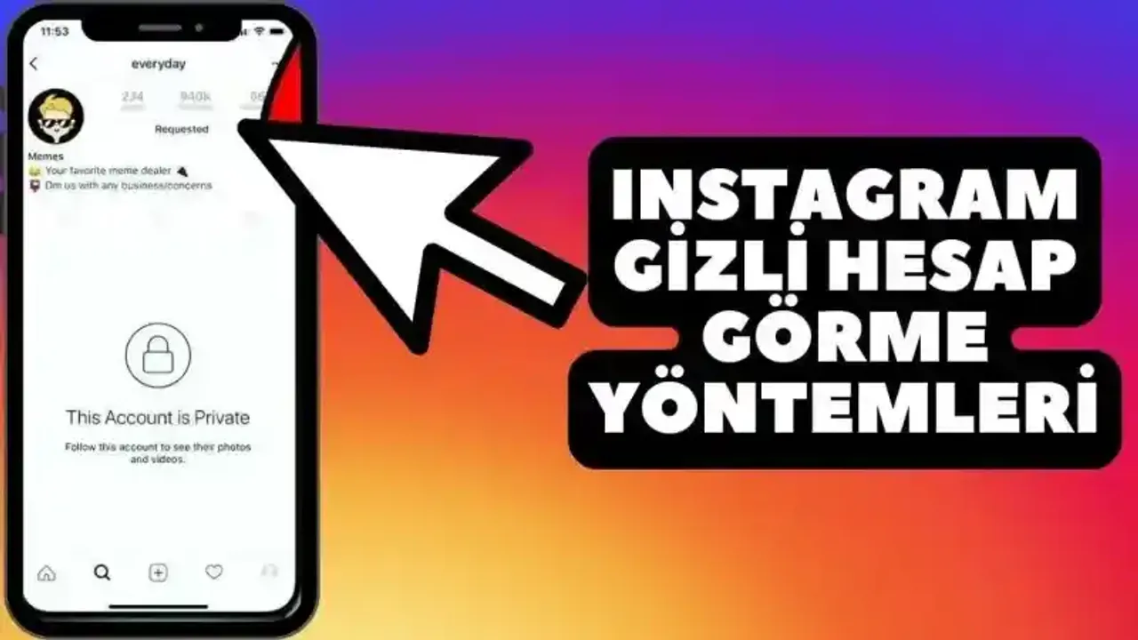 İnstagram Gizlilik Hesap Görme APK İndir 2023