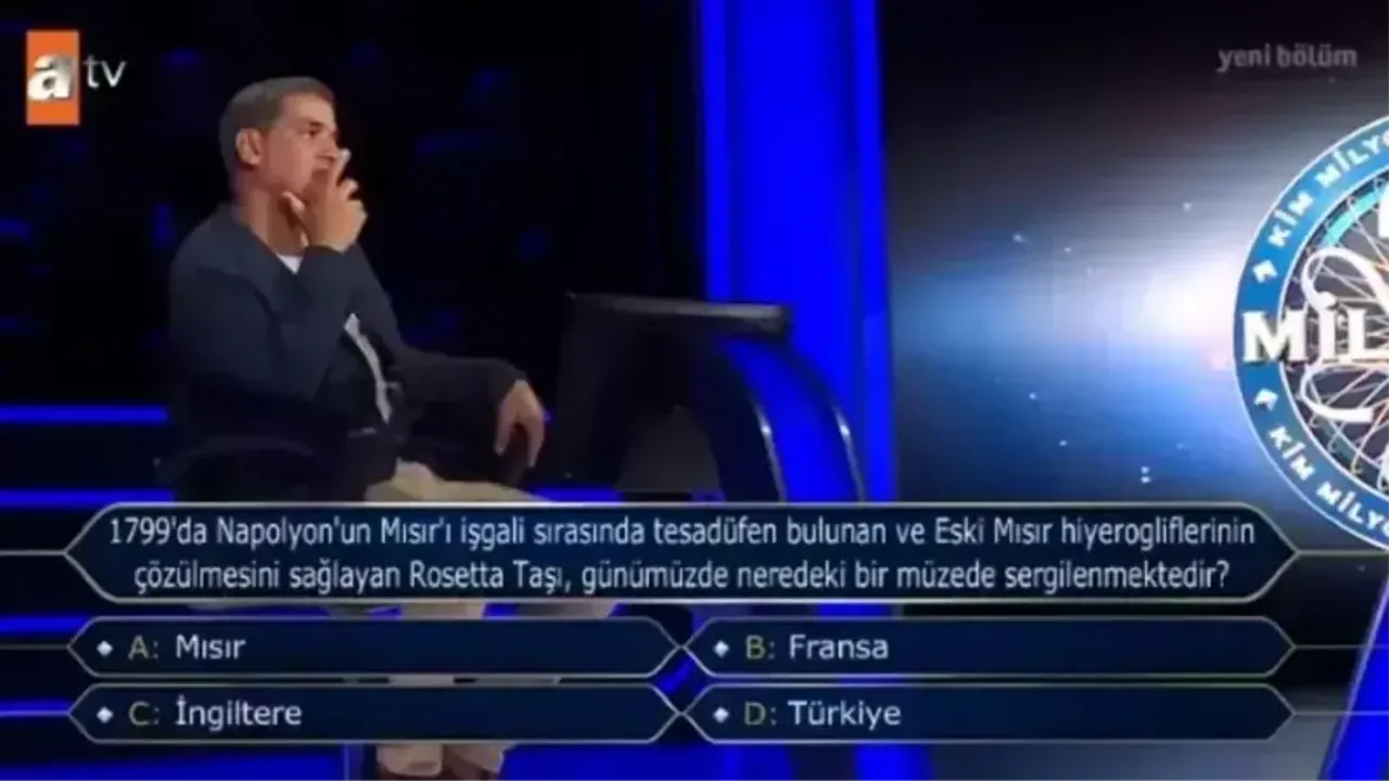 1799'da Napolyon'un Mısır'ı işgali sırasında tesadüfen bulunan ve eski Mısır hiyerogliflerinin çözülmesini sağlayan Rosetta Taşı, günümüzde nerededir?