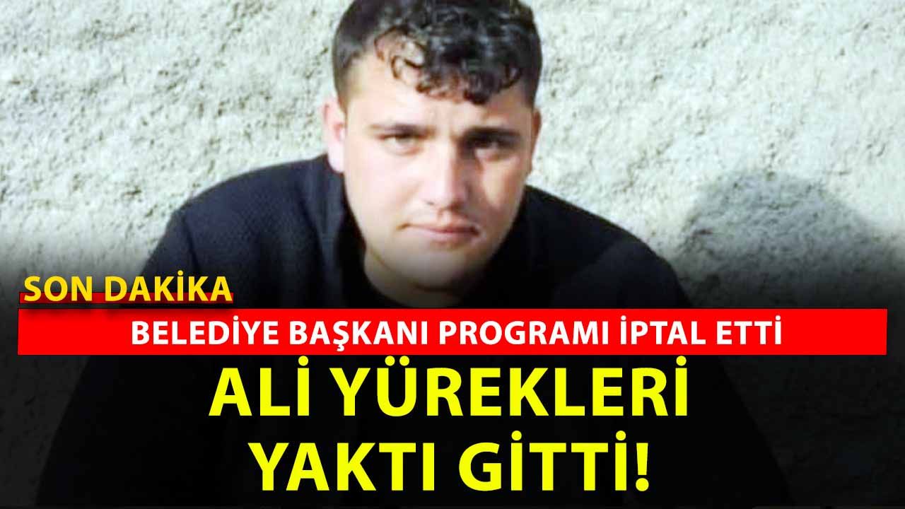 Çayıralan Genç Ali Çay’ın Vefatına Ağlıyor: Anneler Günü Programı İptal Edildi