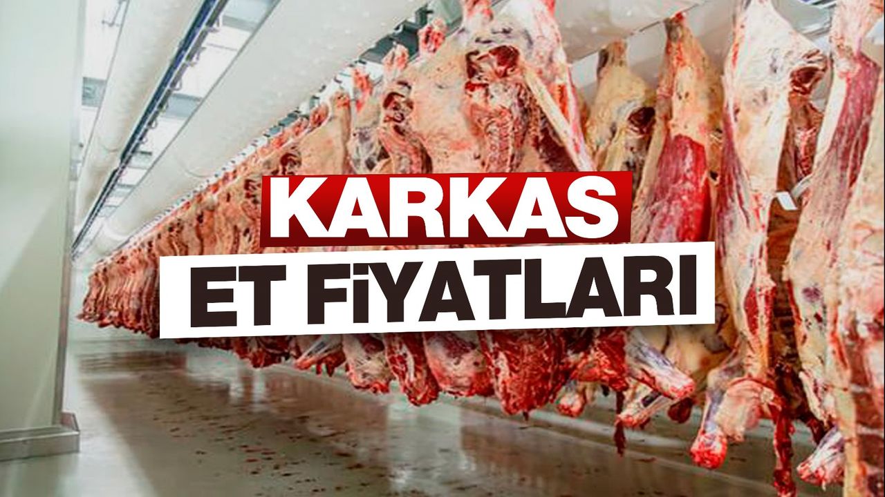 Karkas et fiyatları ne kadar, 1 kilo kıyma kaç lira? 13 Haziran 2025