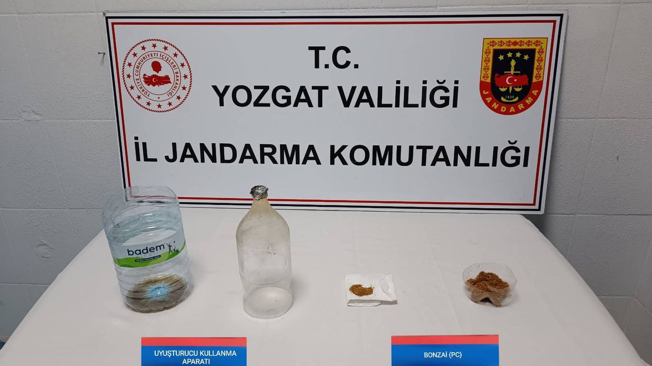 Yozgat’ta Uyuşturucu Operasyonu: 31 Gram Bonzai Ele Geçirildi