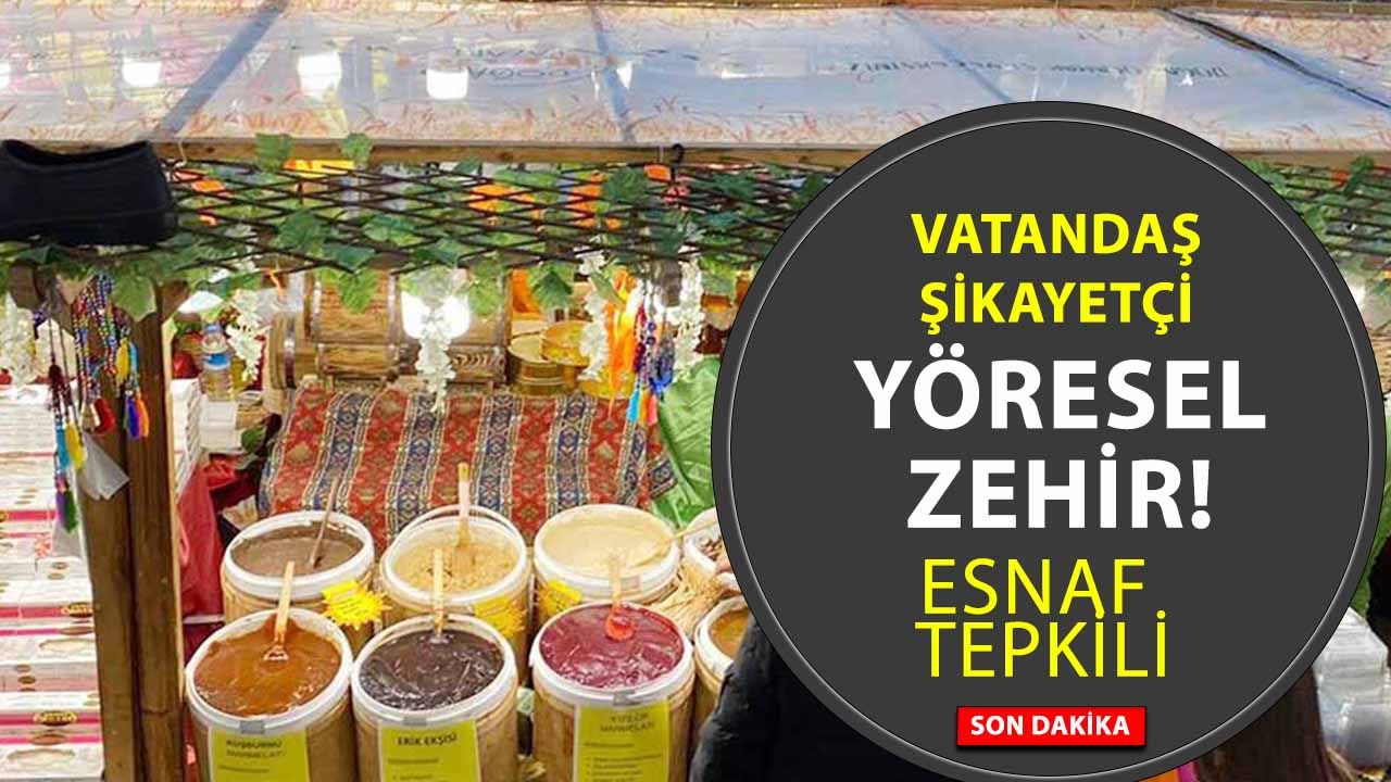 Yozgat'ta açılan yöresel ürünler fuarına vatandaş tepkili esnaf ise dertli!