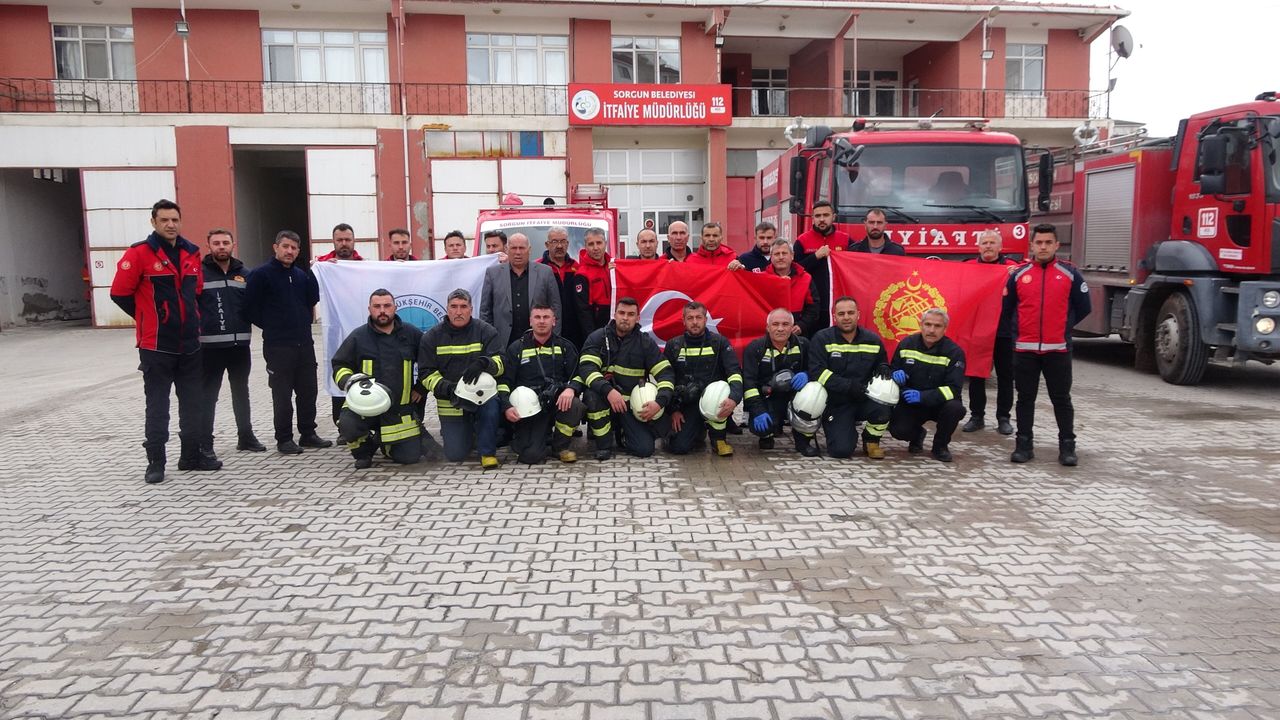 Sorgun İtfaiyesi'nden Kapsamlı Eğitim Hamlesi: Araç Yangını Tatbikatında Üstün Performans Sergilendi