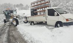 Yozgat İl Özel İdaresi karla mücadele ediyor