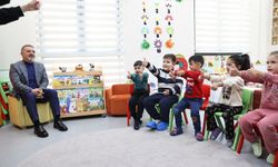 Sincanlı Minikler Başkan Amcalarını Ağırladı