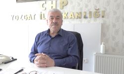 CHP Yozgat İl Başkanı Abdullah Yaşar; Sağlık ve huzur getiren bir yıl olsun