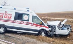 Yozgat’ta Ambulansla Otomobil Çarpıştı: 1 Ölü