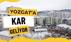 Yozgat'ta Kar ve Yağmur Bir Arada!