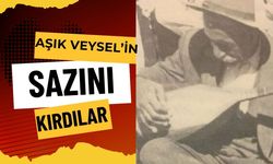 Aşık Veysel'in Sazını Kırdılar!