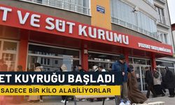 Yozgat’ta Ucuz Et Kuyruğu ESK Mağazasına Yoğun İlgi