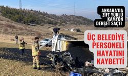 Ankara’da Zift Yüklü Kamyon Dehşet Saçtı:  Üç Belediye Personeli Hayatını Kaybetti