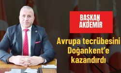 Doğankent Belediye Başkanı Ulvi Akdemir beldesi için tecrübelerini konuşturuyor