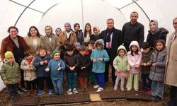 Yozgat’ta ata tohumları ana okulunda toprakla buluştu