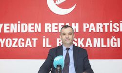 Yeniden Refah Partisi Yozgat İl Başkanı Adıgözel: Tarım Alarm Veriyor