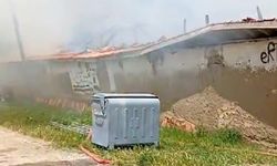 Yozgat'ta Ahırda Çıkan Yangın Paniğe Neden Oldu