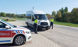 Yozgat’ta Okul Servislerine Sıkı Jandarma Denetimi!