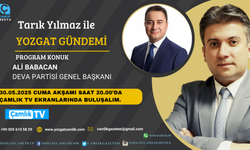 Tarık Yılmaz ile Yozgat Gündemi Bu Akşam Çamlık TV Ekranlarında