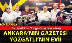 Ankara'nın gazetesi Yozgatlı'nın evi: Çamlık Ankara Gazetesi'nde anlamlı buluşma