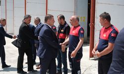Yozgat Valisi Özkan’dan Görev Başındaki İtfaiye Ekiplerine Bayramını Kutladı