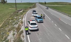 Yozgat'ta hem havadan hem karadan denetim