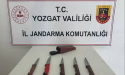 Yozgat’ta Jandarma Ekiplerinden Kesici Alet Operasyonu