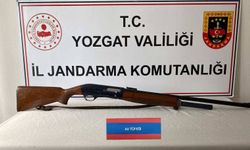 Yozgat’ta Ruhsatsız Av Tüfeği Ele Geçirildi