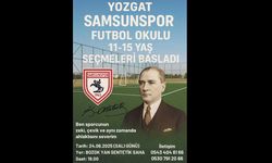 Samsunspor Yozgat Futbol Kulübü Yetenek Avında: 11-15 Yaş Futbol Seçmeleri Başlıyor!