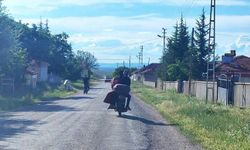 Yozgat'ta Tehlikeli Yolculuk Yürekleri Ağza Getirdi