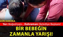 Yozgat'ta belediye başkanı hayat kurtardı! Zamanla yarışta nefesler kesildi...