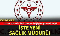 Yozgat sağlık teşkilatında yeni dönem! İl sağlık müdürlüğünde beklenen değişim oldu