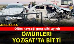 Yozgat'ta genç çifti hayattan koparan kavşak! Tablo yürekleri dağladı