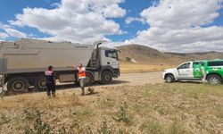 Yozgat’ta YHT Güzergahında Kamyonlara Çevre ve Trafik Denetimi
