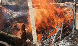 Yozgat’ta Kuru Otlar Kıvılcım Aldı: 1 Dönüm Alan Kül Oldu