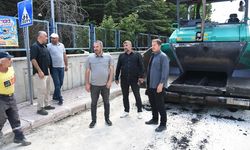 Pursaklar’ın yolları Modernleşiyor