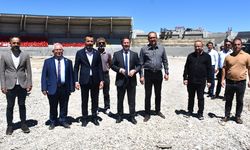Ak Parti Yozgat Milletvekili Süleyman Şahan, Yozgat Şehir Stadyumu İncelemelerinde Bulundu