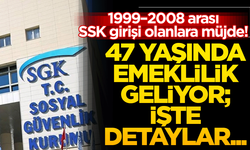 Yozgat'lılara Müjde! 1999–2008 SSK Girişlilere Erken Emeklilik Umudu..