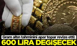 Altın Yatırımcısına Kritik Uyarı! Gram Altın Tahmini 600 TL  Çıkıyor..
