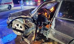 Son dakika!Yozgat'ta iki otomobil çarpıştı işte bilanço!