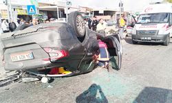 Yozgat’ın Komşusunda Otomobil Takla Attı: Sürücü Yaralandı!