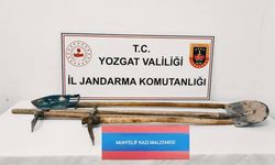 Yozgat’ta Kaçak Kazı Yapan İki Kişi Suçüstü Yakalandı