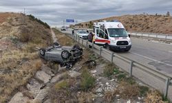 Kırıkkale’de Otomobil Şarampole Devrildi: 7 Yaralı