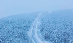 Yozgat’ta Mevsimin İlk Karı İle Akdağmadeni Beyaza Büründü
