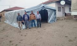 Yozgat’ın o köyünde taziye çadırı mutluluğu