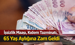 İşsizlik Maaşı, Kıdem Tazminatı, 65 Yaş Aylığı ve Sosyal Ödemeler Zam Geldi