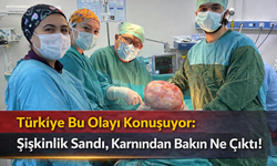 Türkiye Bu Olayı Konuşuyor: Şişkinlik Sandı, Karnından Bakın Ne Çıktı!