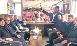 AK Parti Boğazlıyan İlçe Başkanlığı’nda Belediye Başkanları Buluştu