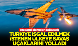 Türkiye, İşgal Edilmek İstenen Ülkeye Savaş Uçaklarını Gönderdi